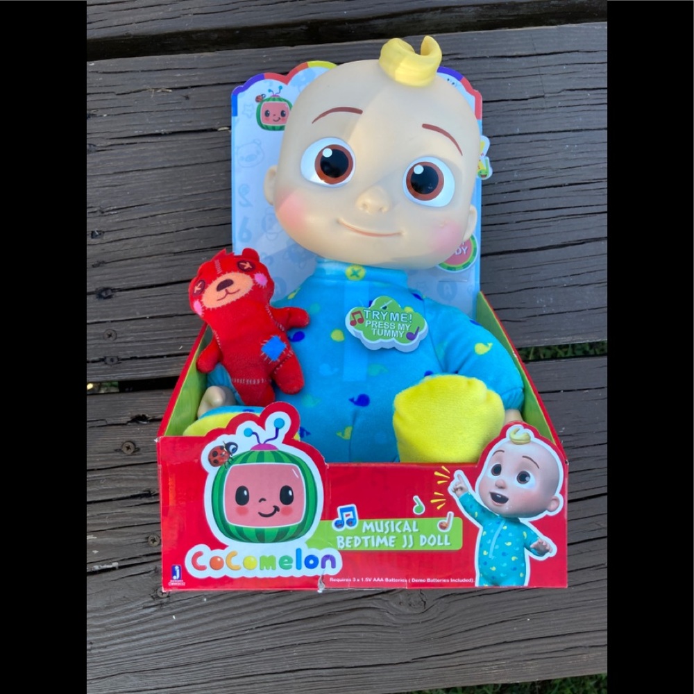 CocoMelon Muscial bedtime JJ doll
